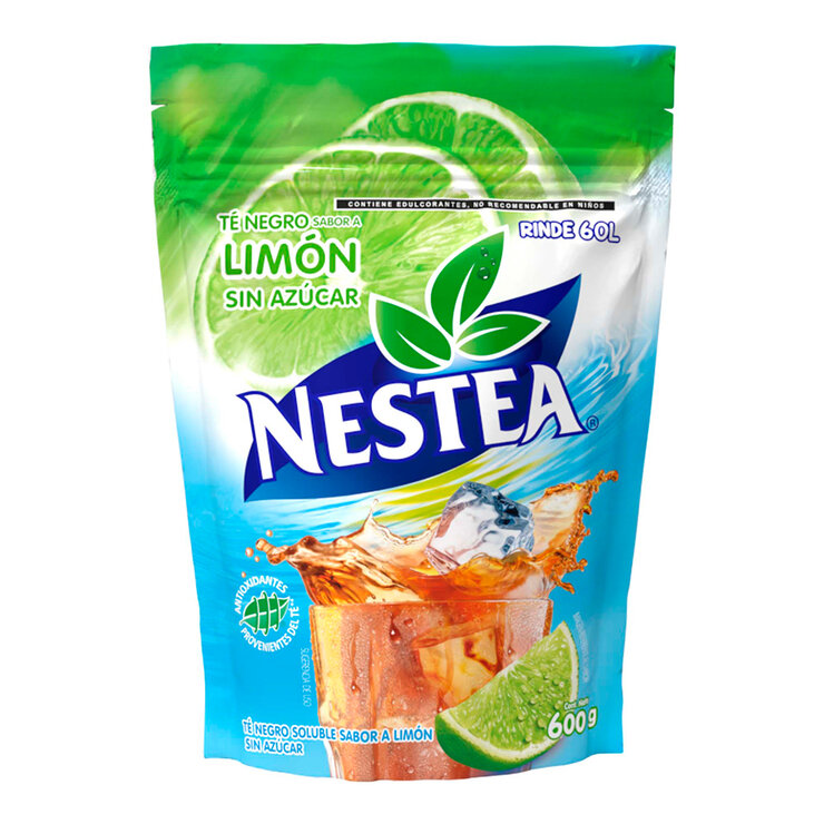 Nestea Té Negro Sabor a Limón Sin Azúcar de 600 g — Imagen 1 de 4
