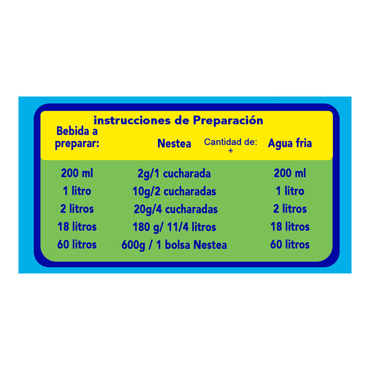Nestea Té Negro Sabor a Limón Sin Azúcar de 600 g — Imagen 4 de 4