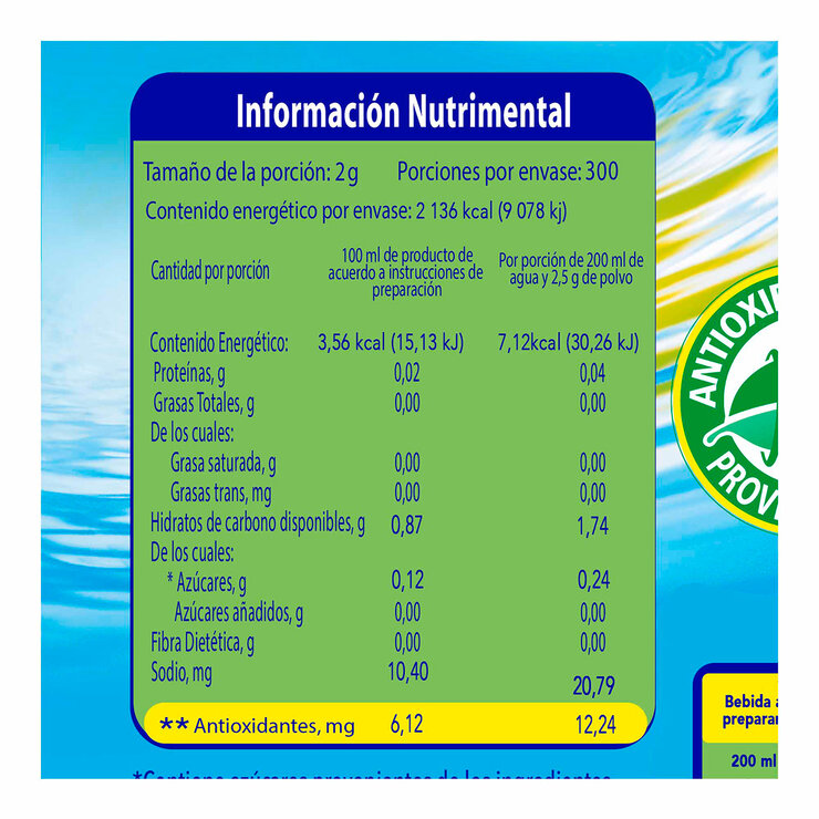 Nestea Té Negro Sabor a Limón Sin Azúcar de 600 g — Imagen 3 de 4