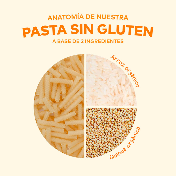América Orgánica Pasta de Arroz y Quinoa Libre de Gluten de 907 g — Imagen 3 de 4