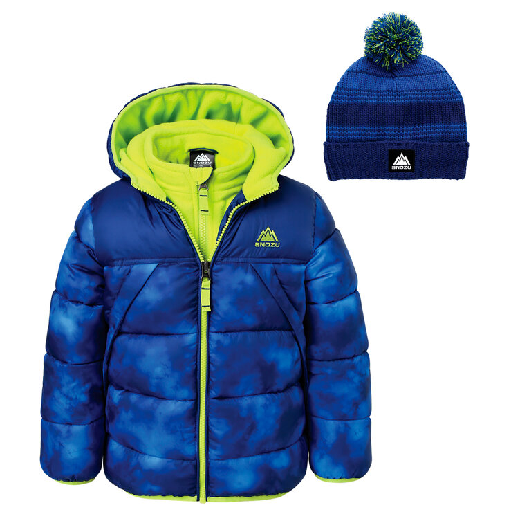 Snozu Chamarra con gorro para Niños o Niñas Varias Tallas y Colores — Imagen 4 de 4
