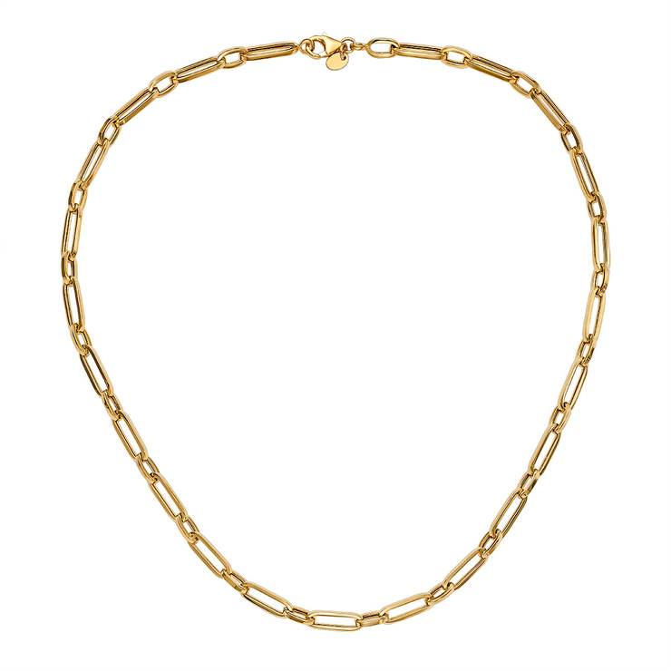 Collar, Oro Amarillo de 14kt, 45.72cm — Imagen 1 de 4