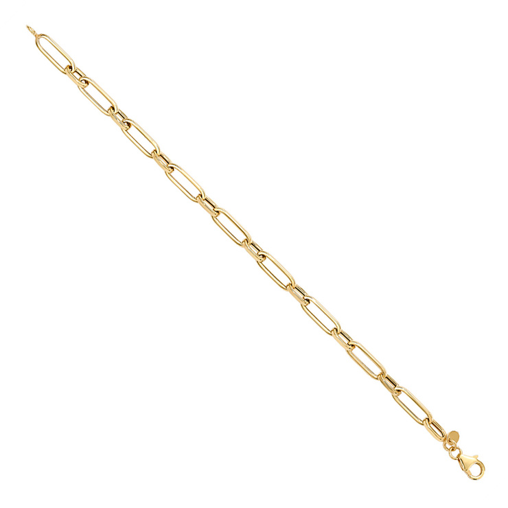 Pulsera, 19.05cm, Oro Amarillo de 14K — Imagen 2 de 4