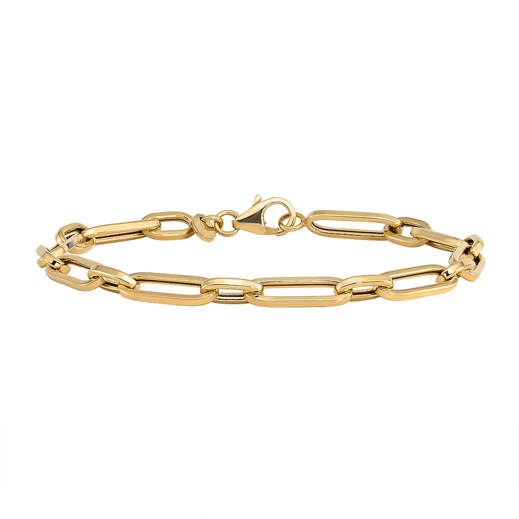 Pulsera, 19.05cm, Oro Amarillo de 14K — Imagen 1 de 4