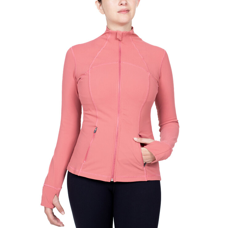 Assh Chamarra Deportiva de Cuello Alto para Dama en Varias Tallas y Colores — Imagen 1 de 4