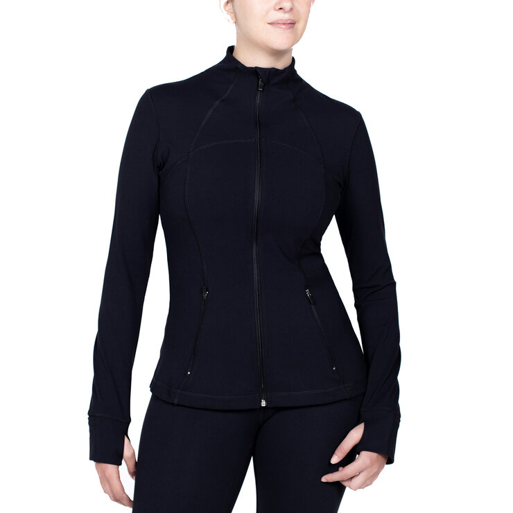 Assh Chamarra Deportiva de Cuello Alto para Dama en Varias Tallas y Colores — Imagen 4 de 4