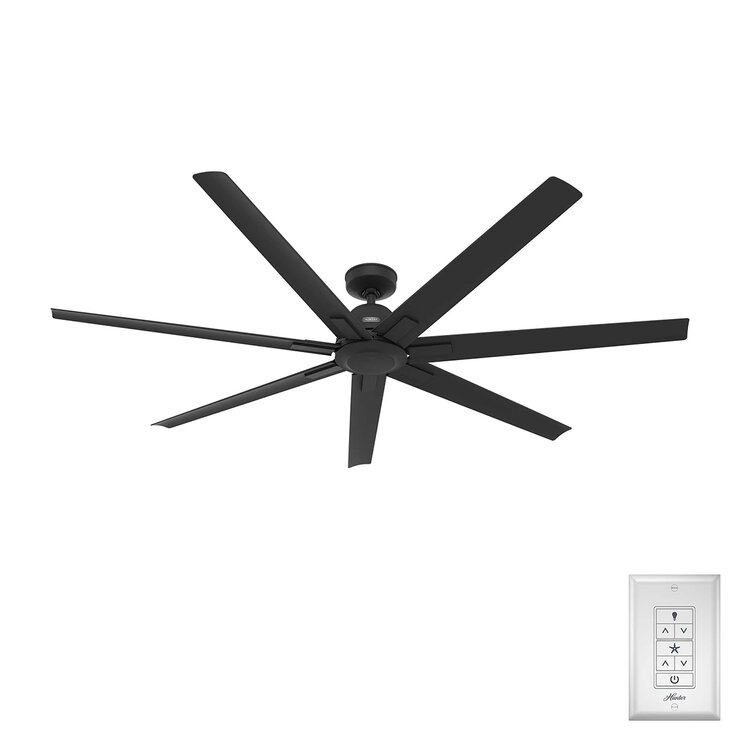 Hunter, Ventilador Black Downtown Flat Matte — Imagen 4 de 4