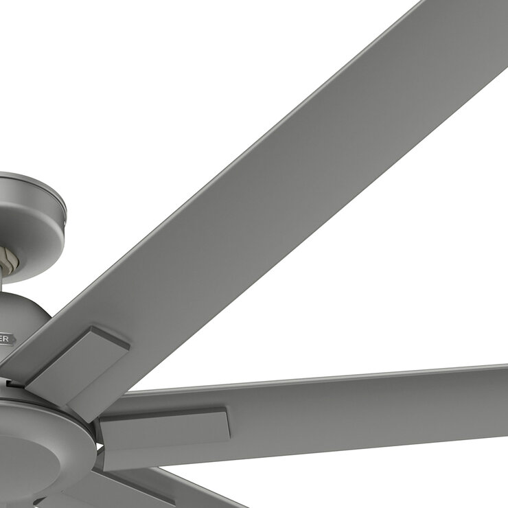 Hunter, Ventilador Matte Silver Downtown 72" — Imagen 4 de 4