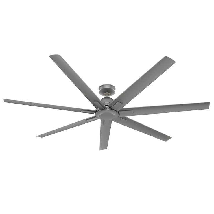 Hunter, Ventilador Matte Silver Downtown 72" — Imagen 1 de 4
