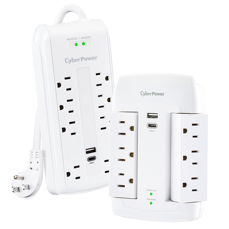 CyberPower 2 Pack Multicontactos con Supresor — Imagen 4 de 4