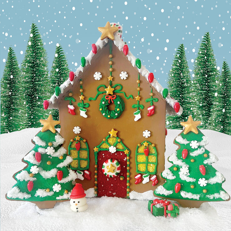 Bakery Bling Casa Navideña Kit para Decorar de 1.19 kg  — Imagen 3 de 3