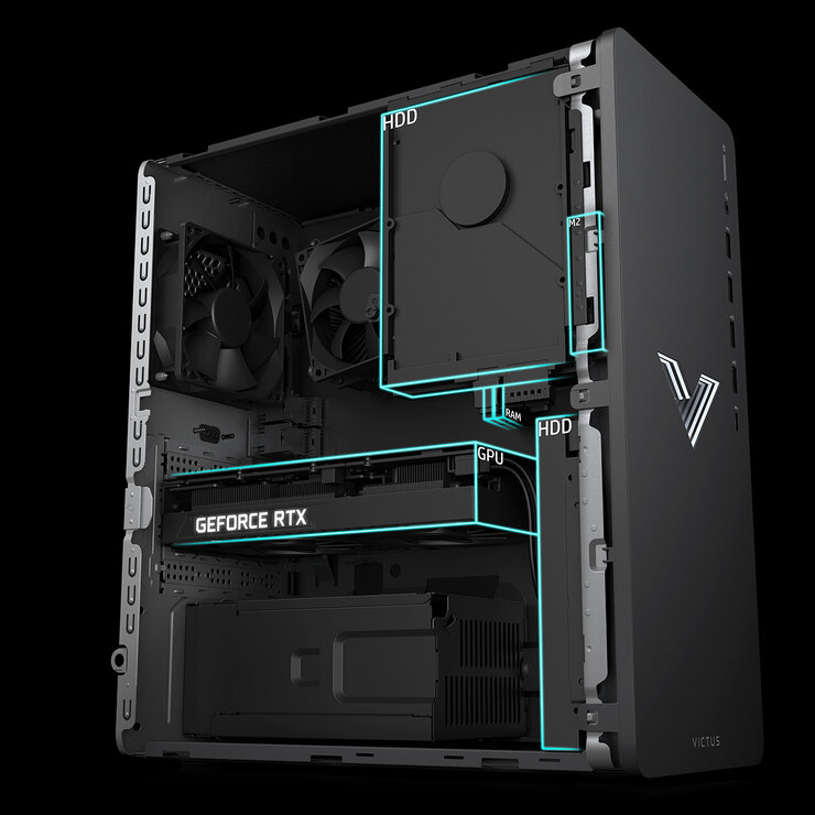 HP Victus Gaming 15L TG02-1001la CPU Intel Core i5 8GB 512GB SSD — Imagen 2 de 4