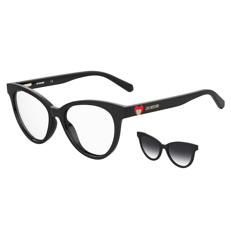 Moschino Love MOL051/CS Armazón oftálmico Clip on — Imagen 2 de 4