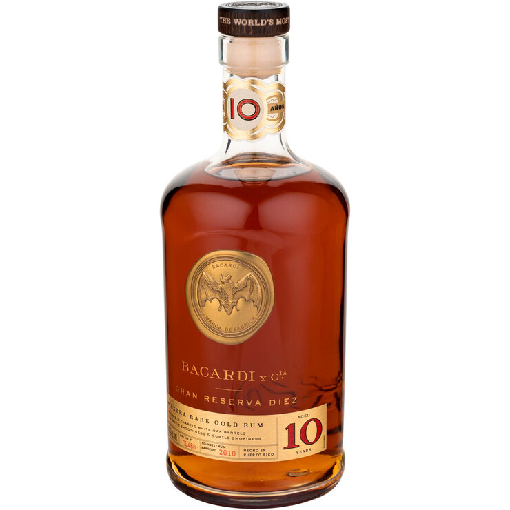 Ron Bacardí Reserva 10 años 750 ml — Imagen 4 de 4