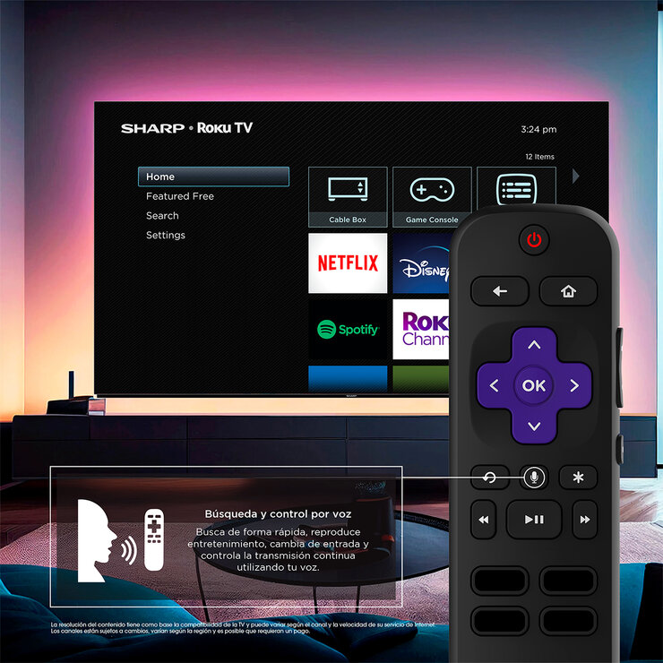 Sharp Pantalla 55" OLED 4K UHD Smart TV — Imagen 2 de 4