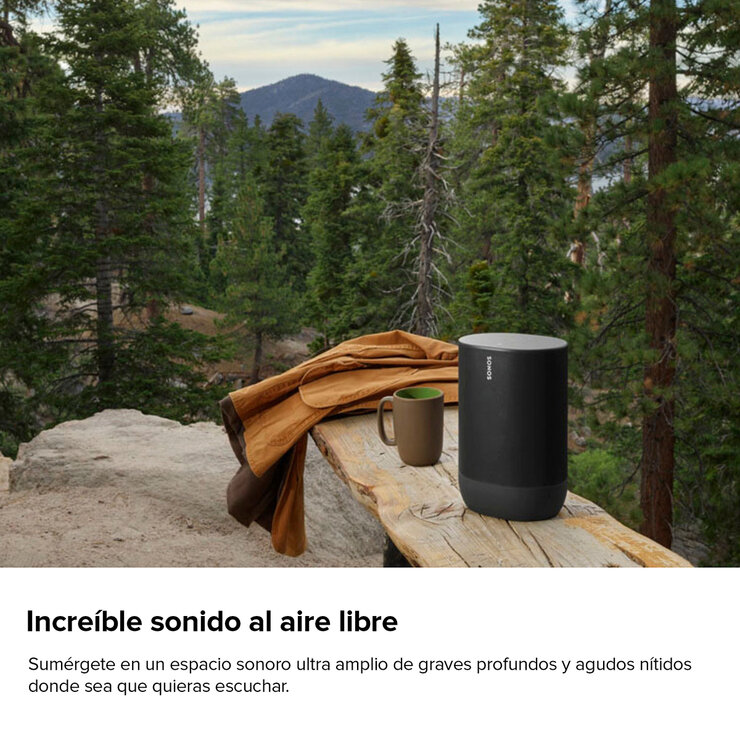 Sonos Move Bocina inteligente Wi-Fi y Bluetooth  — Imagen 3 de 4