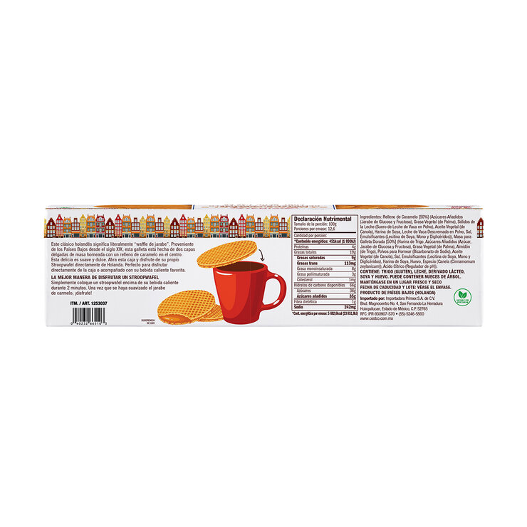 Le Chic Patissier Stroopwafels Galletas Doradas Rellenas de Caramelo 40 pzas de 31.5 g — Imagen 2 de 2