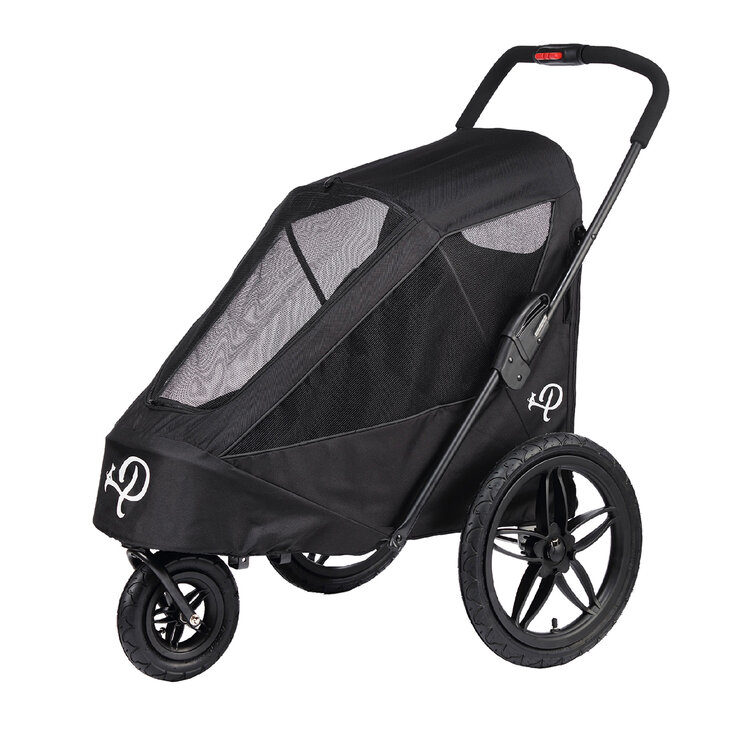 Petique's Breeze Jogger Carrito para Mascotas Color negro — Imagen 1 de 3