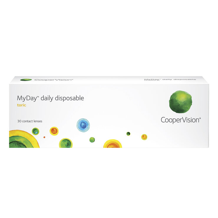 CooperVision Lentes de Contacto MyDay Toric 30 Lentes — Imagen 1 de 3