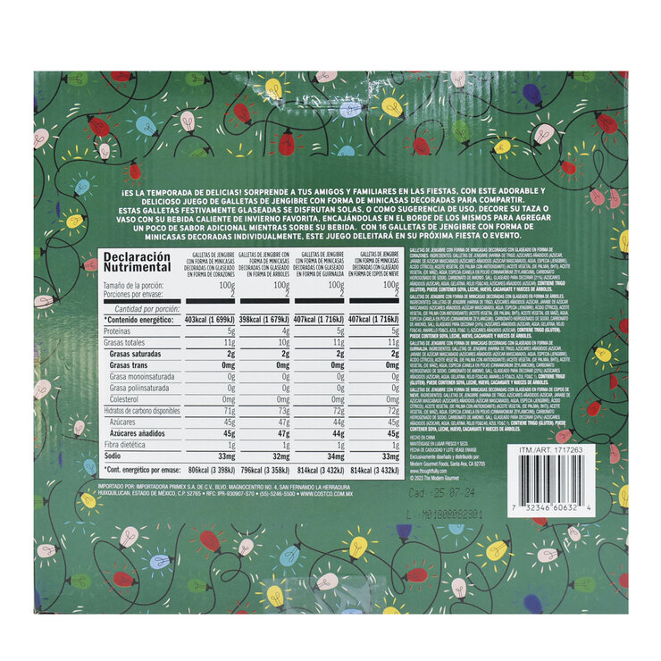 The Modern Gourmet Galletas de Jengibre 800 g — Imagen 3 de 3