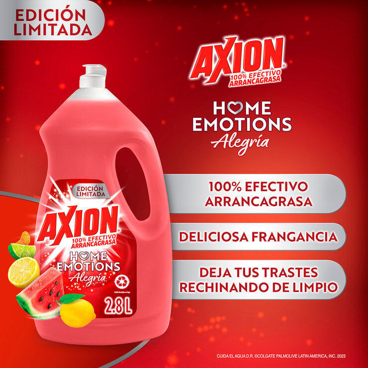 Axion Home Emotions Lavatrastes Líquido 2.8 l  — Imagen 2 de 3