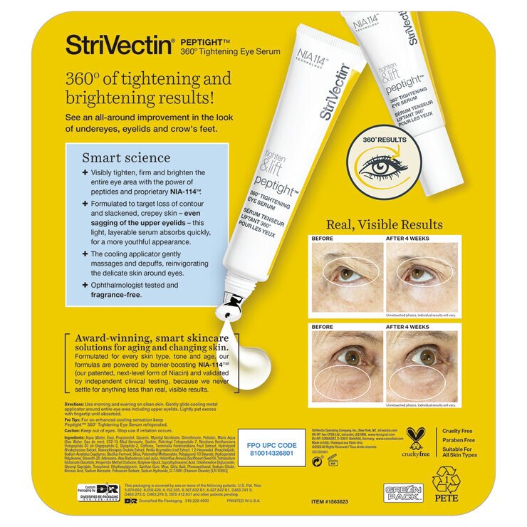 StriVectin Serum para Contorno de Ojos 2 pzas — Imagen 2 de 4