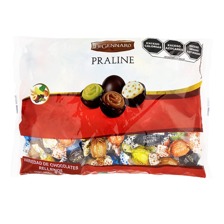 Di Gennaro Praline Variedad de Chocolates Rellenos 1 Kg — Imagen 1 de 3