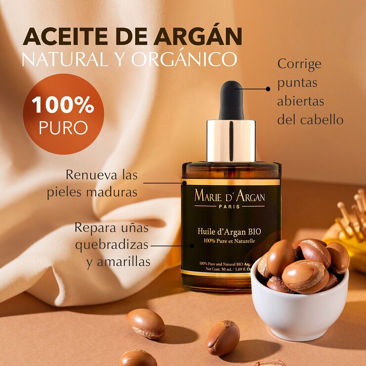Marie D'Argan, 2 Shampoos Multi Protectores + Aceite de Argán — Imagen 3 de 3