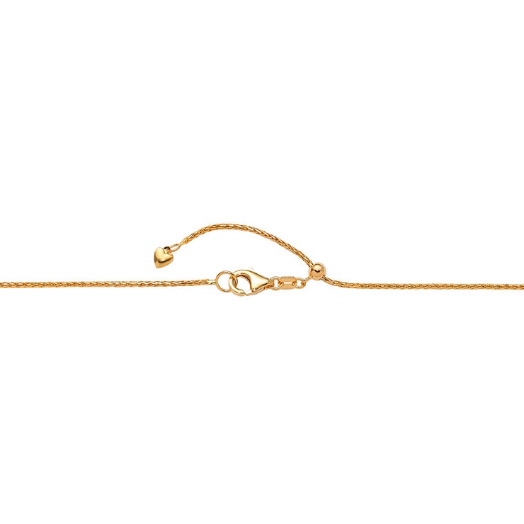 Collar, Oro Amarillo de 14kt, 55.88cm — Imagen 3 de 4