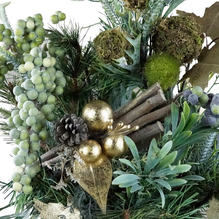 ETG, Arreglo Navideño con Uvas Verdes — Imagen 2 de 3