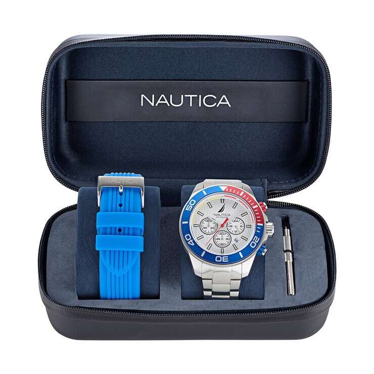 NAUTICA ONE NAPNOF301 MNS INOX SILICON STRAP ONE — Imagen 4 de 4