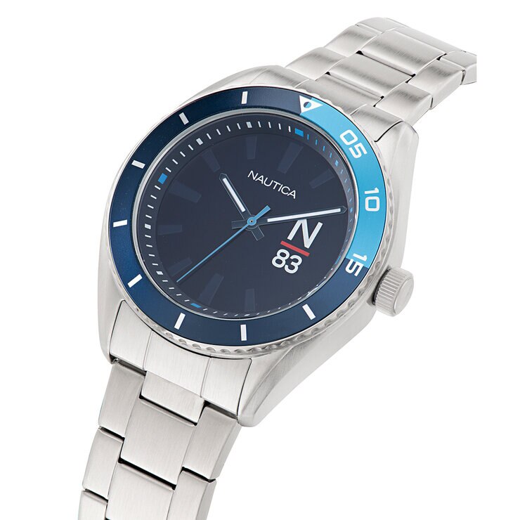 NAUTICA NAPNOS305 MNS BLACK DIAL SILICON STRAP — Imagen 2 de 3