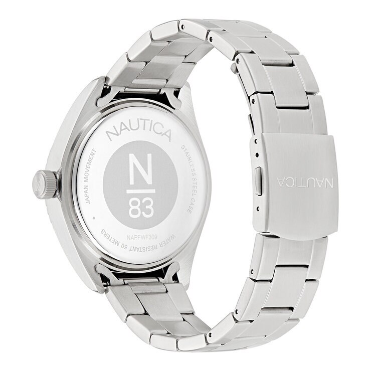 NAUTICA NAPNOS305 MNS BLACK DIAL SILICON STRAP — Imagen 3 de 3