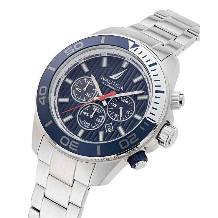 NAUTICA NAPNOF303 MNS BLACK DIAL INOX STRAP — Imagen 2 de 3