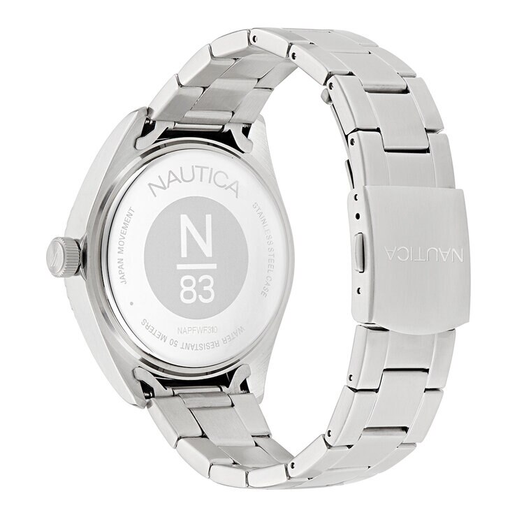NAUTICA NAPNOS305 MNS BLACK DIAL SILICON STRAP — Imagen 3 de 3