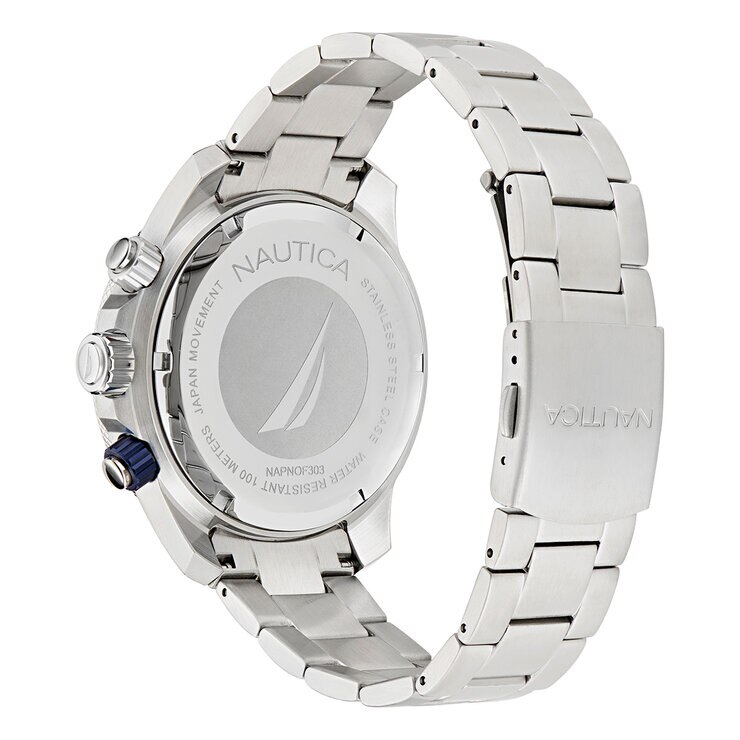 NAUTICA NAPNOF303 MNS BLACK DIAL INOX STRAP — Imagen 3 de 3