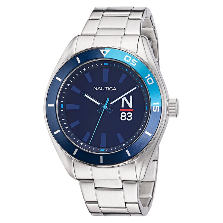 NAUTICA NAPNOS305 MNS BLACK DIAL SILICON STRAP — Imagen 1 de 3