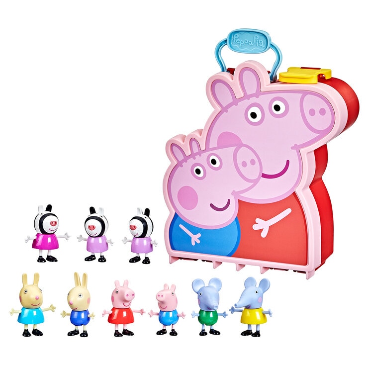 Peppa Pig Estuche para llevar con 9 Figuras — Imagen 2 de 4