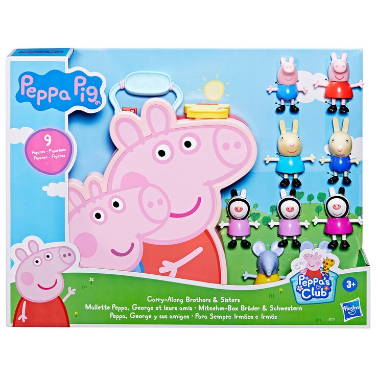 Peppa Pig Estuche para llevar con 9 Figuras — Imagen 3 de 4