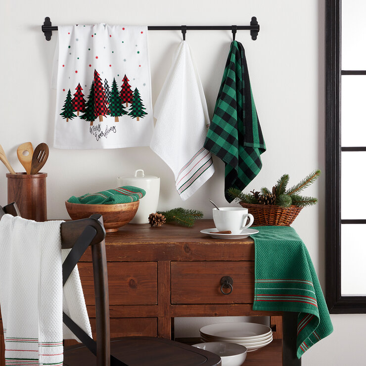 Town & Country Living Juego de 6 Toallas de Cocina — Imagen 2 de 4
