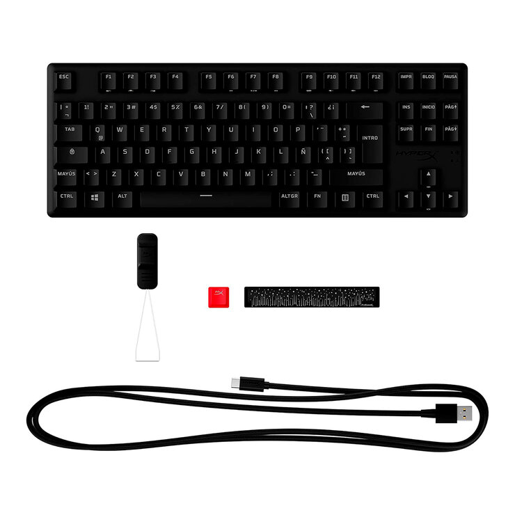 HyperX, Teclado Mecánico Gaming Alloy Origins — Imagen 2 de 4