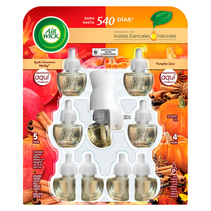 Airwick Temporada Aromatizante Eléctrico con 9 Repuestos — Imagen 1 de 4