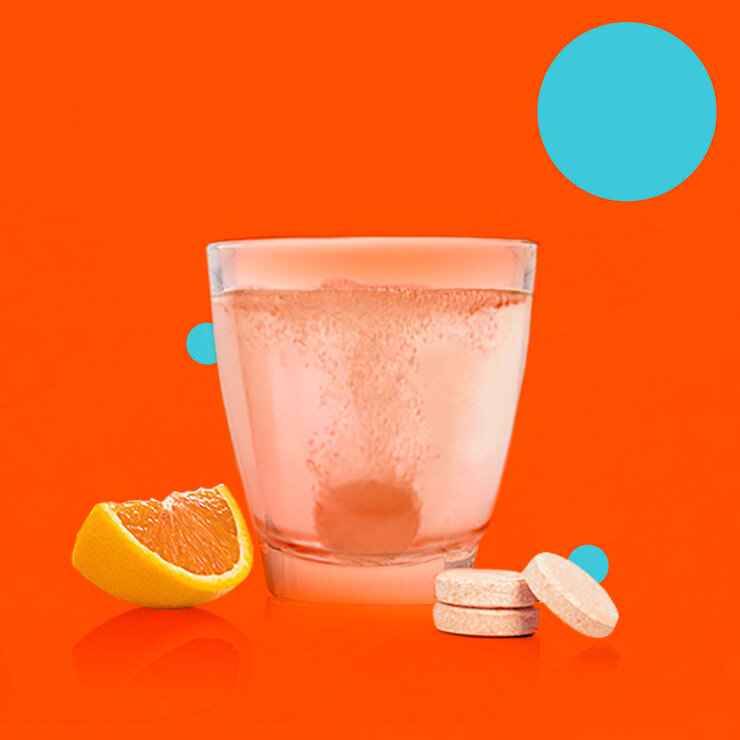 Seltz Eletrolitos 3 Tubos con 13 Tabletas Efervescentes c/u Sabor Naranja — Imagen 4 de 4