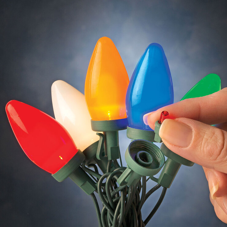 Sylvania Serie de Luces Navideñas Multi LED STAYLIT C9 2 piezas — Imagen 3 de 4
