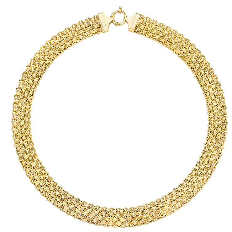 Cadena para Dama, 45.72cm, Oro Amarillo de 14k — Imagen 2 de 4