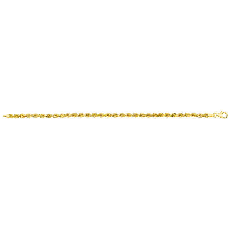 Pulsera para dama, Oro Amarillo de 14K de 19cm — Imagen 2 de 4