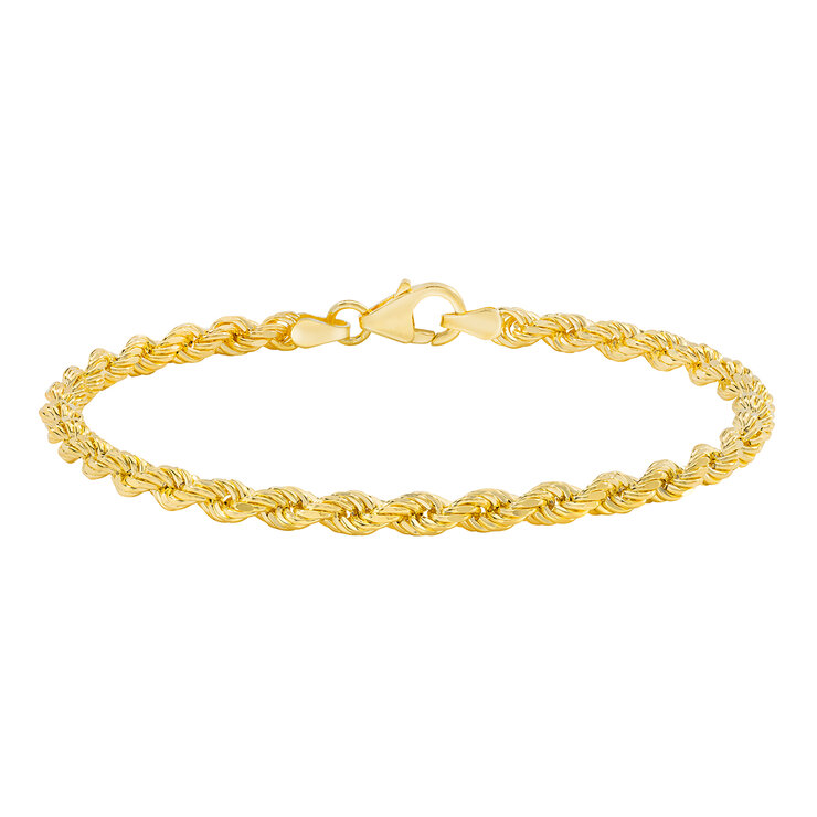 Pulsera para dama, Oro Amarillo de 14K de 19cm — Imagen 1 de 4
