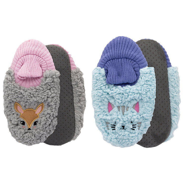 K Bell Pantuflas 2 pares para Niños o Niñas Varias Tallas y Colores — Imagen 2 de 2
