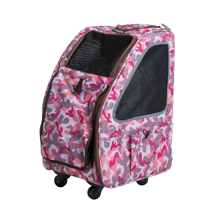 Petique Transportadora de Mascotas 5 en 1 Rosa — Imagen 1 de 4