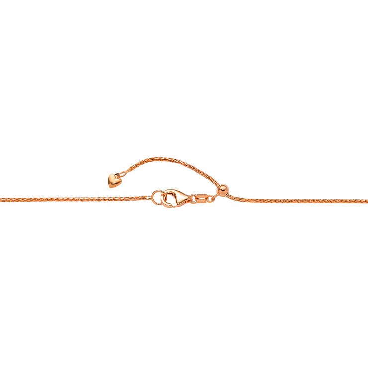 Collar, Oro Amarillo de 14K, 55.88cm — Imagen 3 de 4